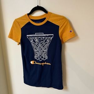 Champion T-Shirt Boys Short Sleeve Size 10/12